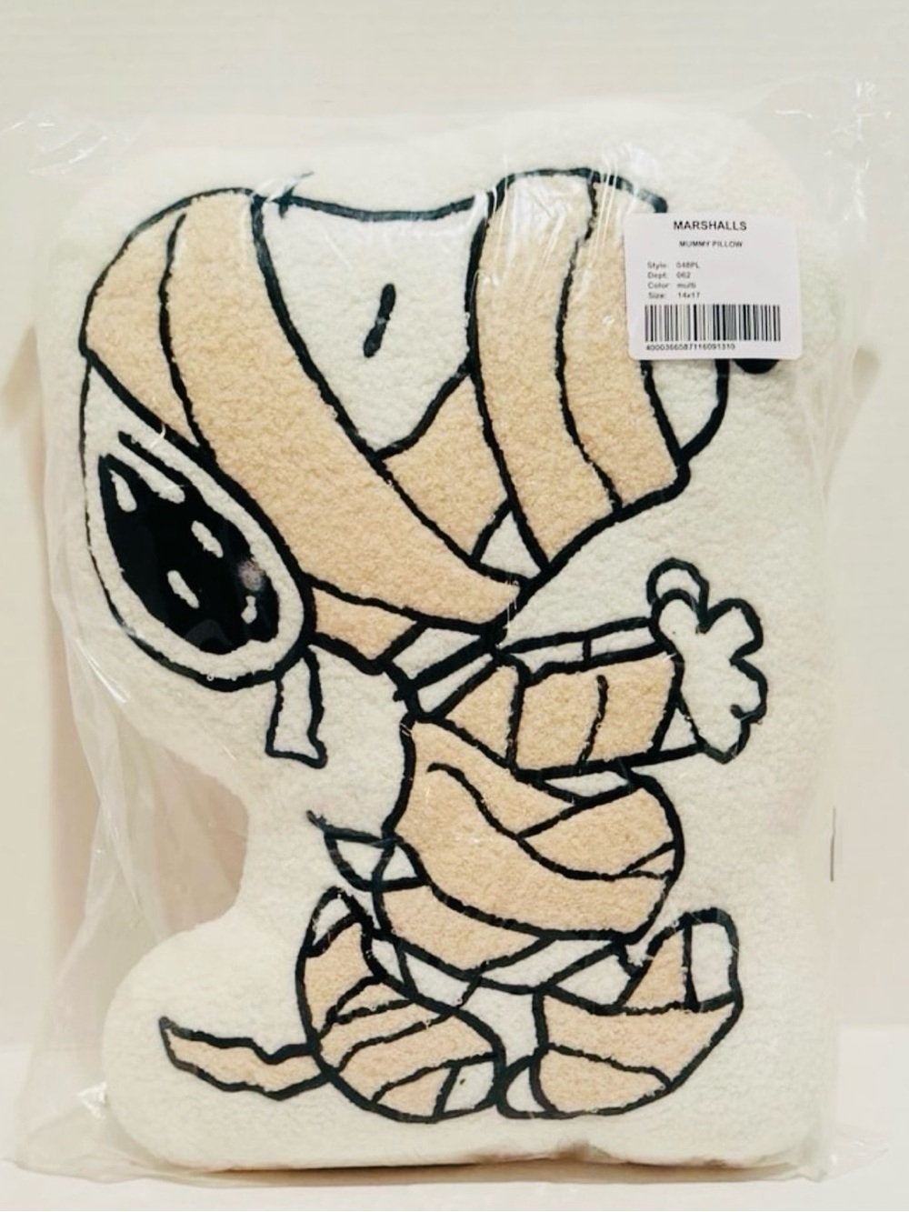 Peanuts NWT Snoopy Mummy 14 X 17 Sherpa Pillow